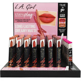 Lápiz de Labial Mate Stay & Play L.A. Girl | Cosméticos al por Mayor
