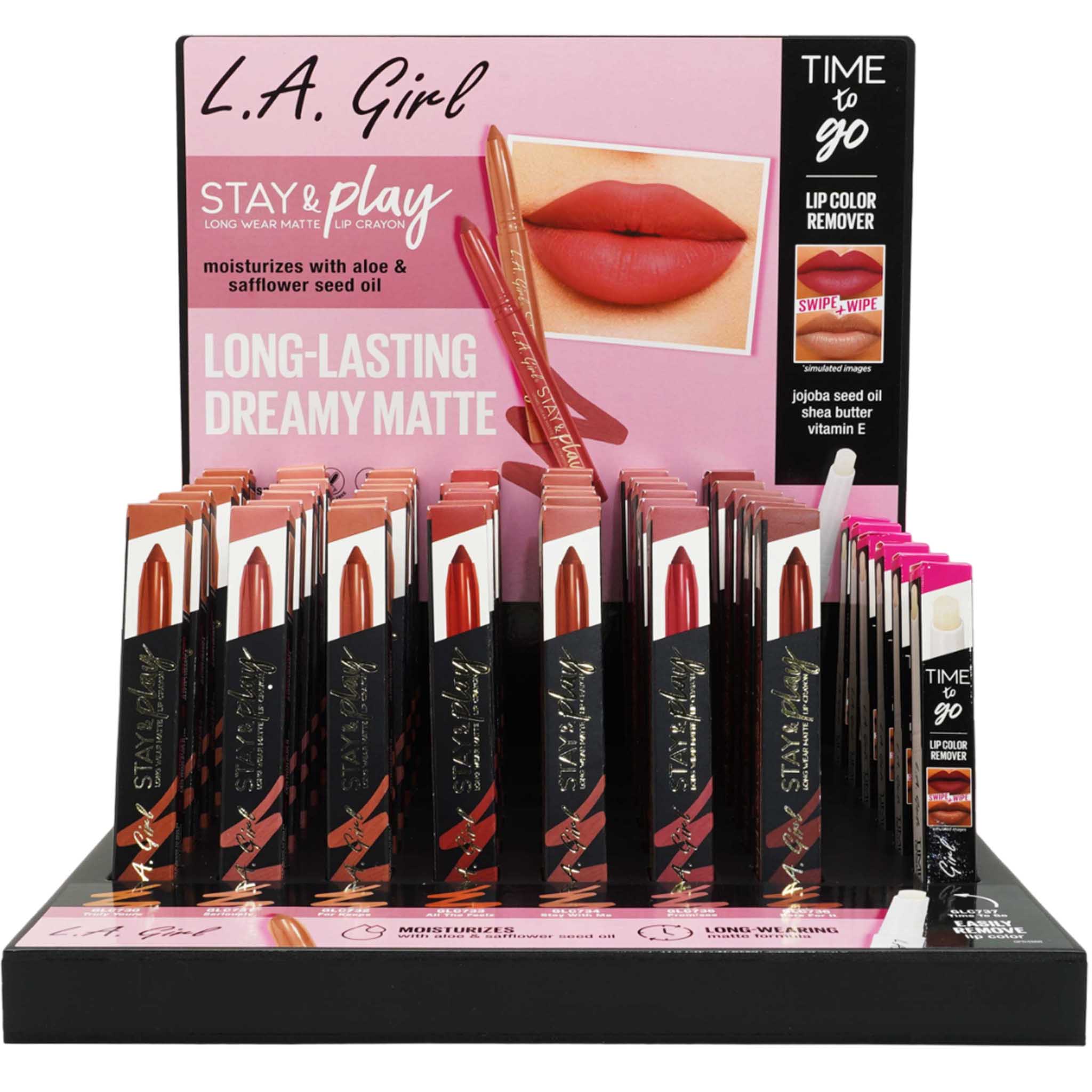Lápiz de Labial Mate Stay & Play L.A. Girl | Cosméticos al por Mayor