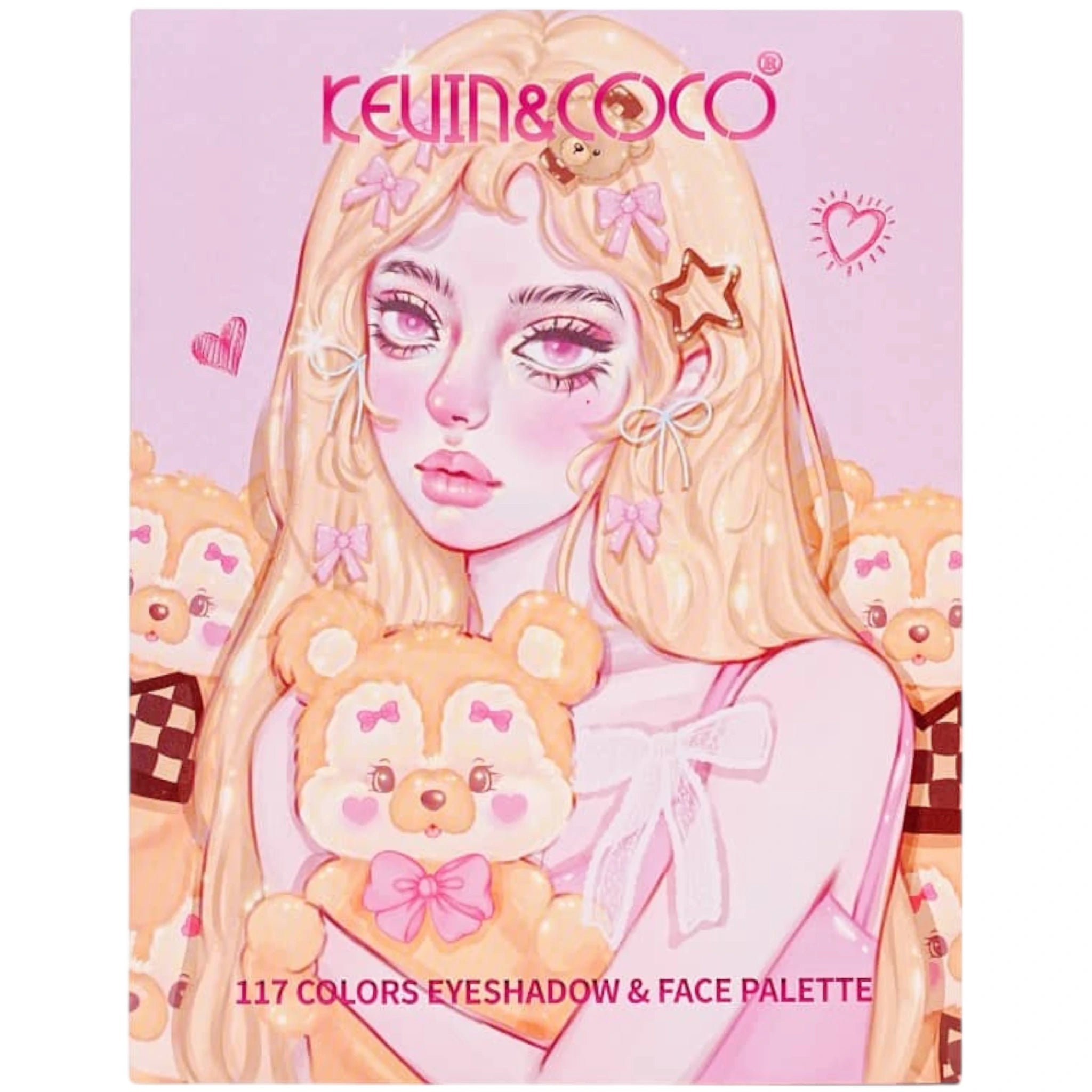 Paleta de Sombra de Ojos Teddy Bear Girl | Cosméticos al por Mayor