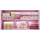 Exhibidor de Piso 4ft Pink Heart Beauty Creations | Cosméticos al por Mayor