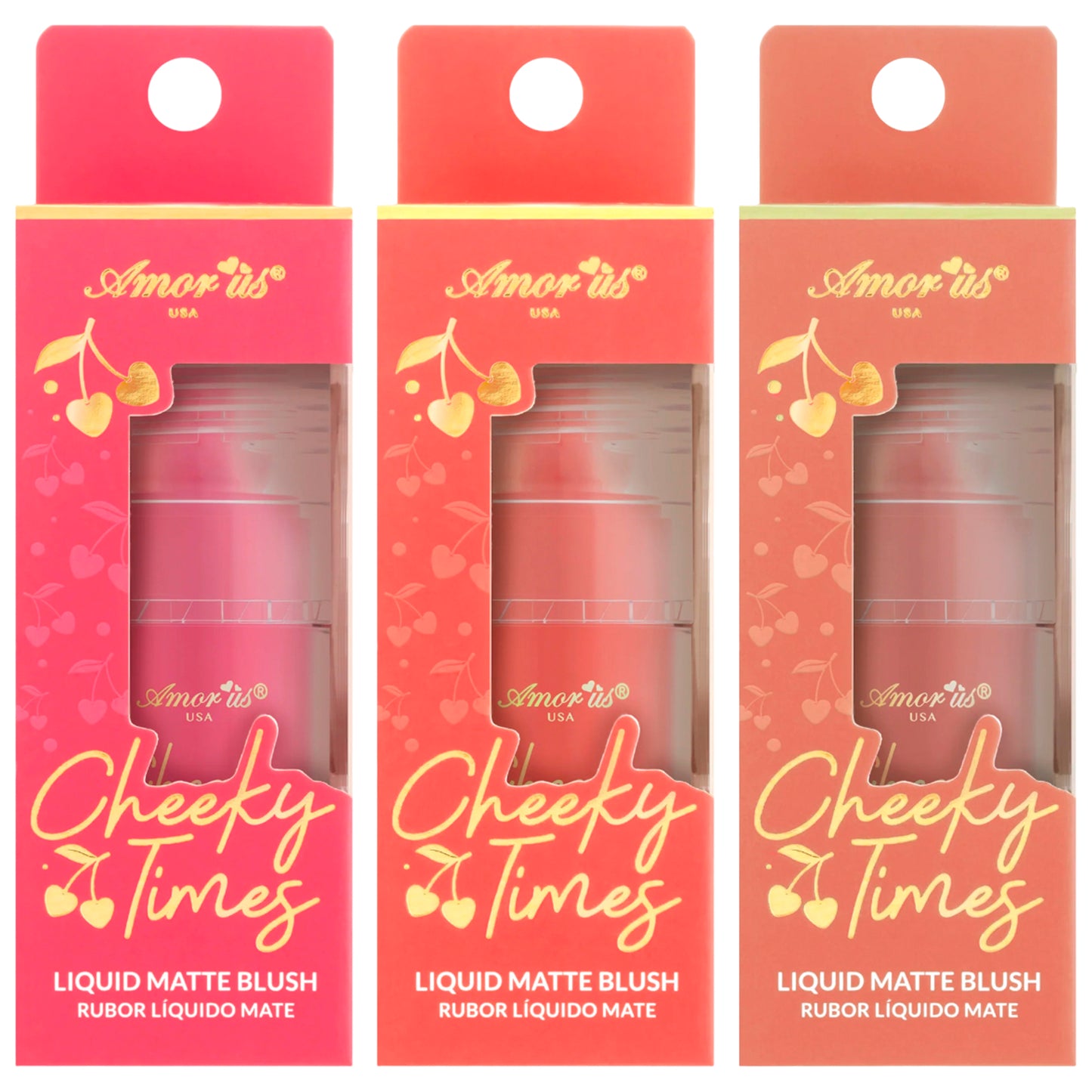 Rubor Líquido Mate Cheeky Time Amor Us | Cosméticos al por Mayor