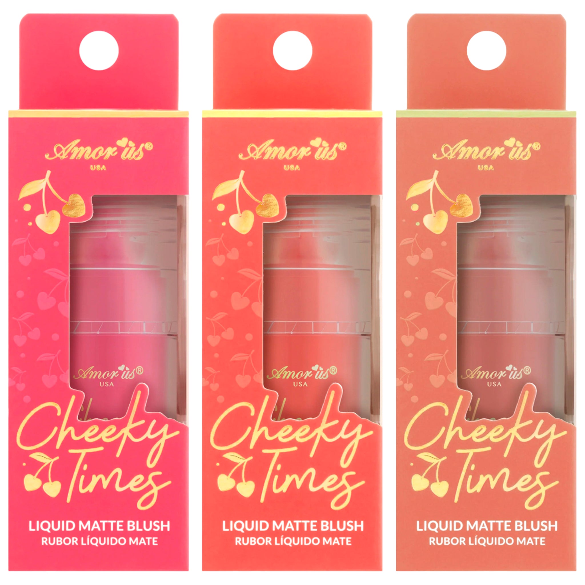 Rubor Líquido Mate Cheeky Time Amor Us | Cosméticos al por Mayor