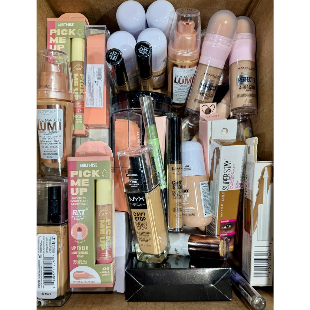 Polvos, Bases y Correctores Surtidos | Cosméticos al por Mayor