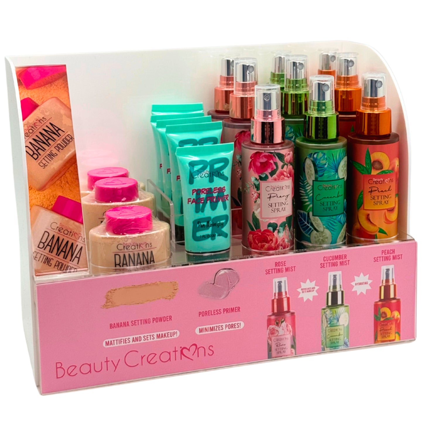 Polvos Banana Primer Fijador Beauty Creations | Cosméticos al por Mayor