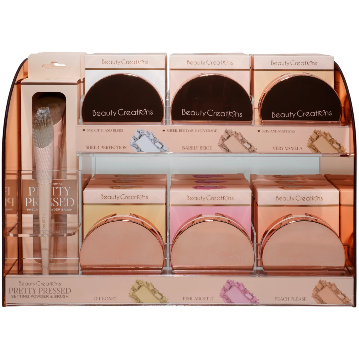 Polvos Compactos Pretty Beauty Creations | Cosméticos al por Mayor