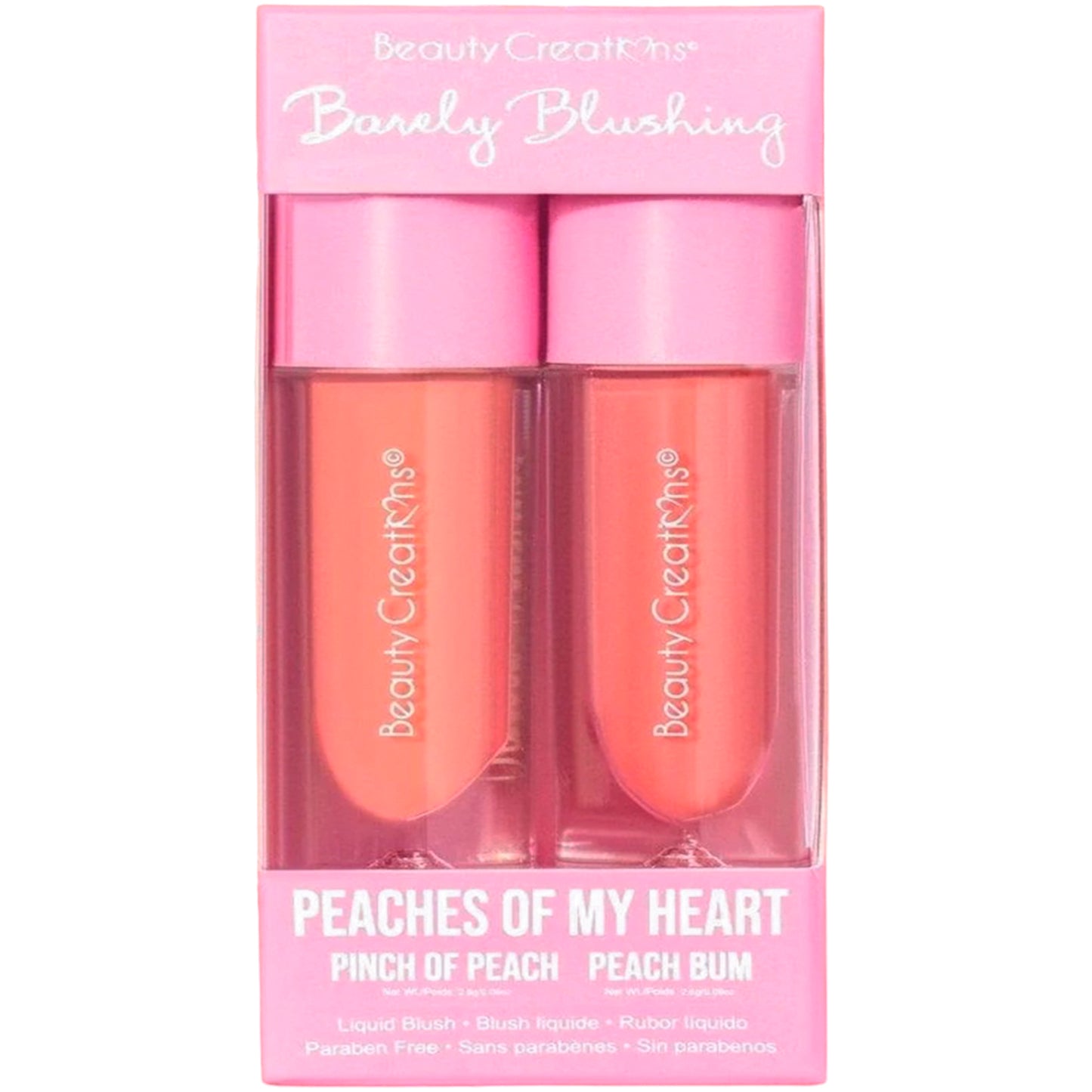 Rubor Líquido Barely Blushing Beauty Creations | Cosméticos al por Mayor