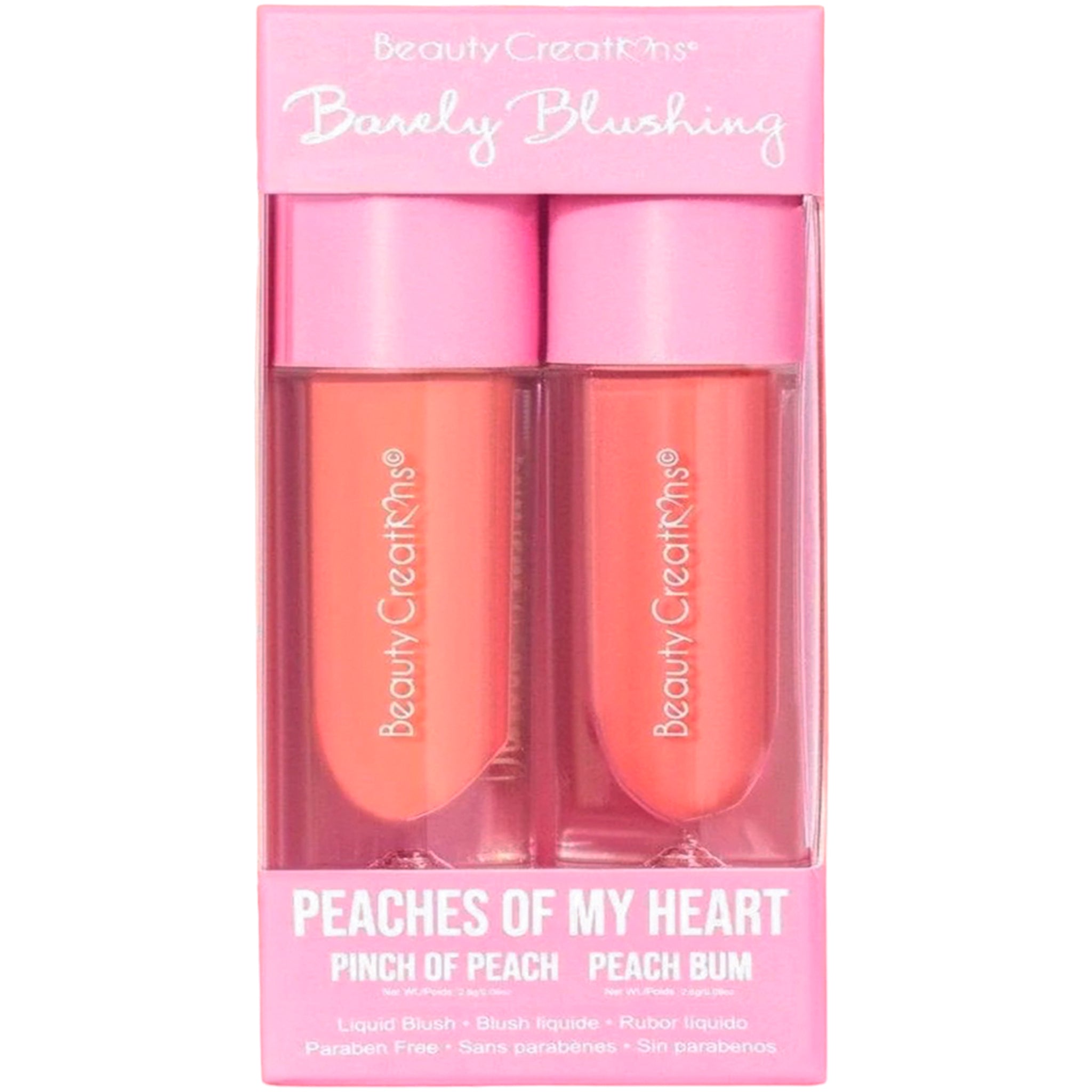 Rubor Líquido Barely Blushing Beauty Creations | Cosméticos al por Mayor