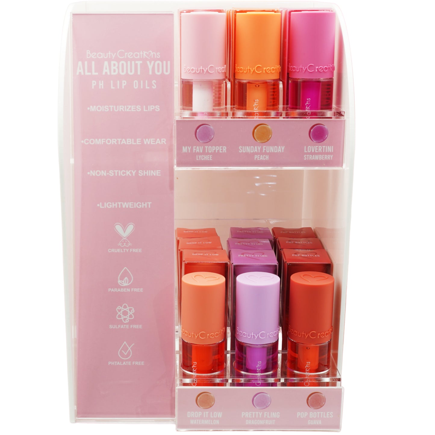 Aceites Para Labios Ph Beauty Creations | Cosméticos al por Mayor