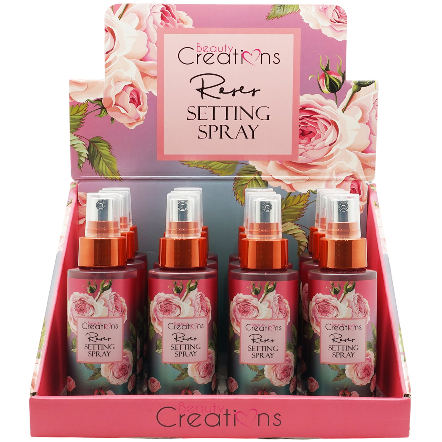 Spray Fijador Rosa - Beauty Creations | Cosméticos al por Mayor
