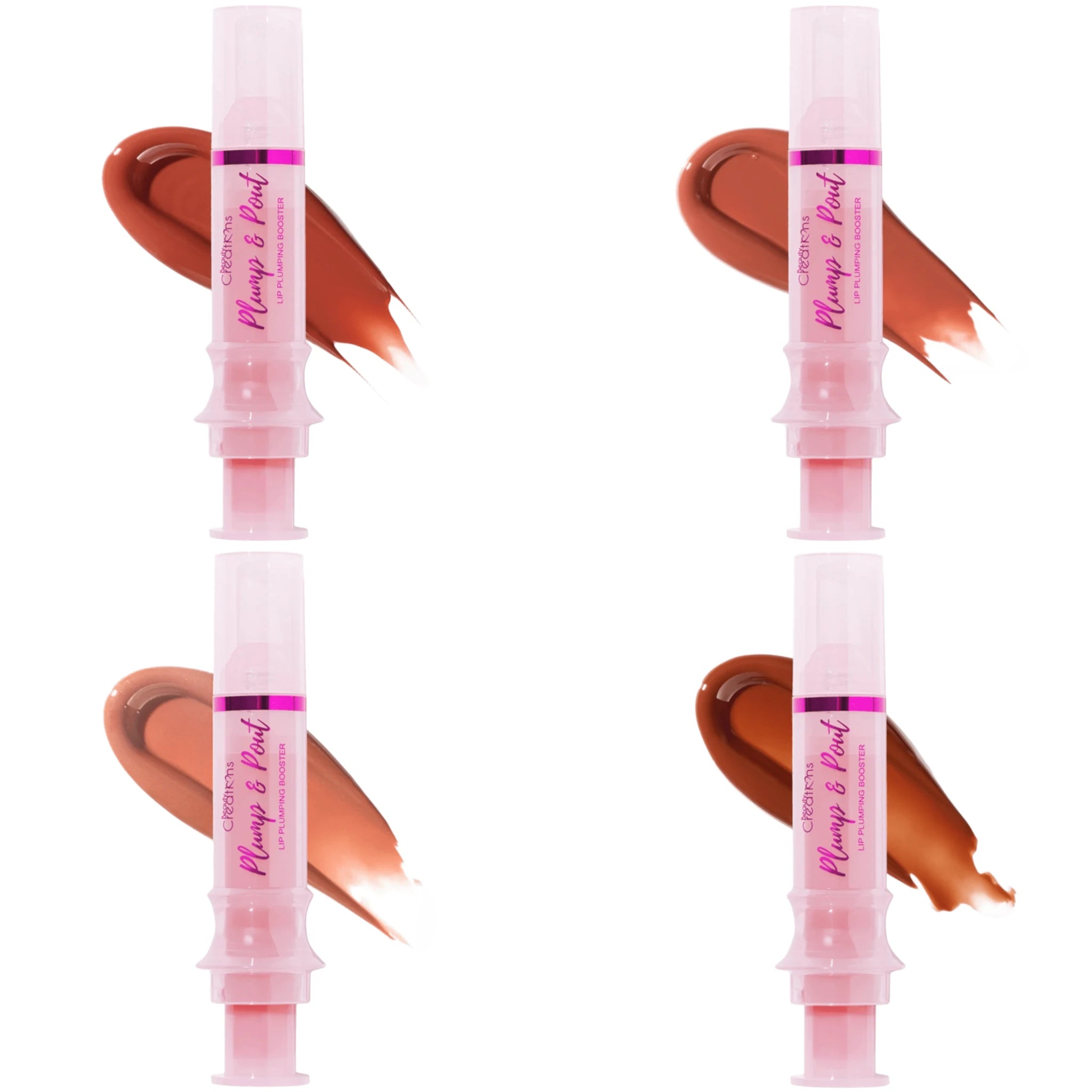 Brillo de Labios Plump & Pout Beauty Creations | Cosméticos al por Mayor