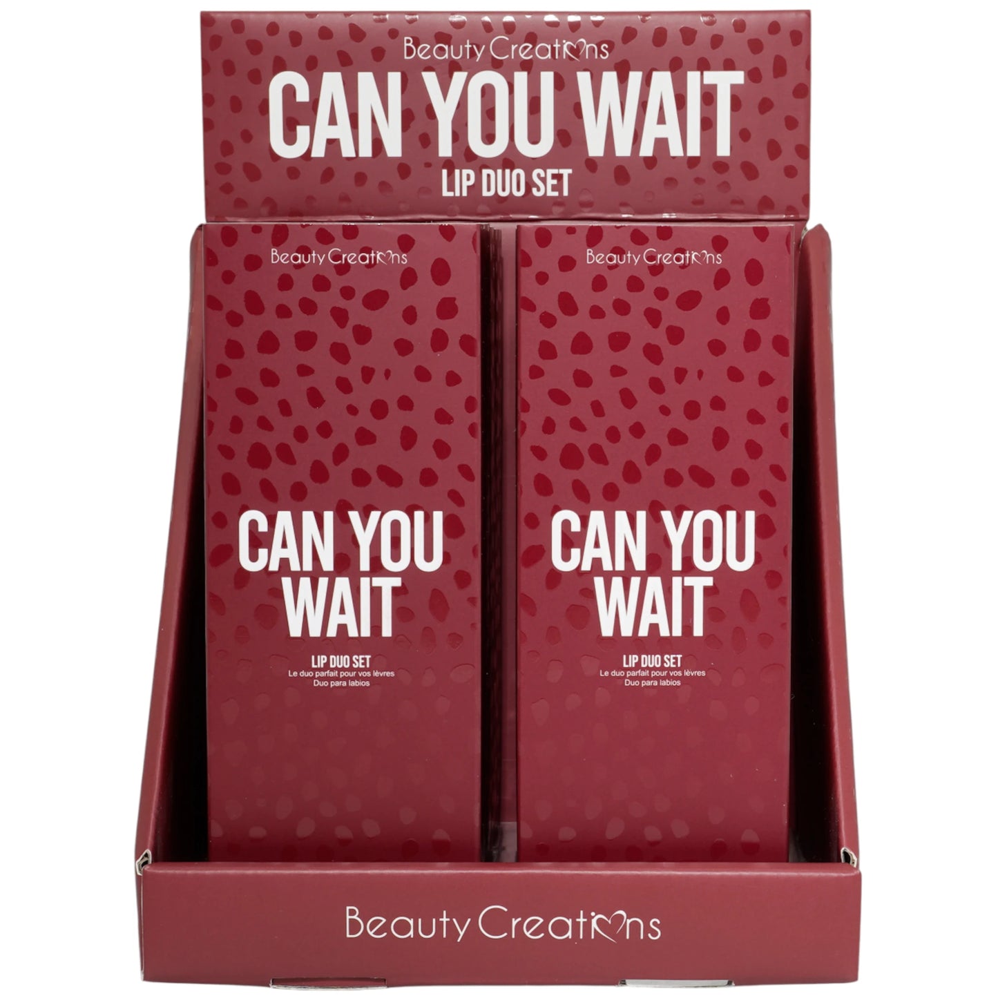 Sets Dúo Labial Can You Wait | Cosméticos al por Mayor