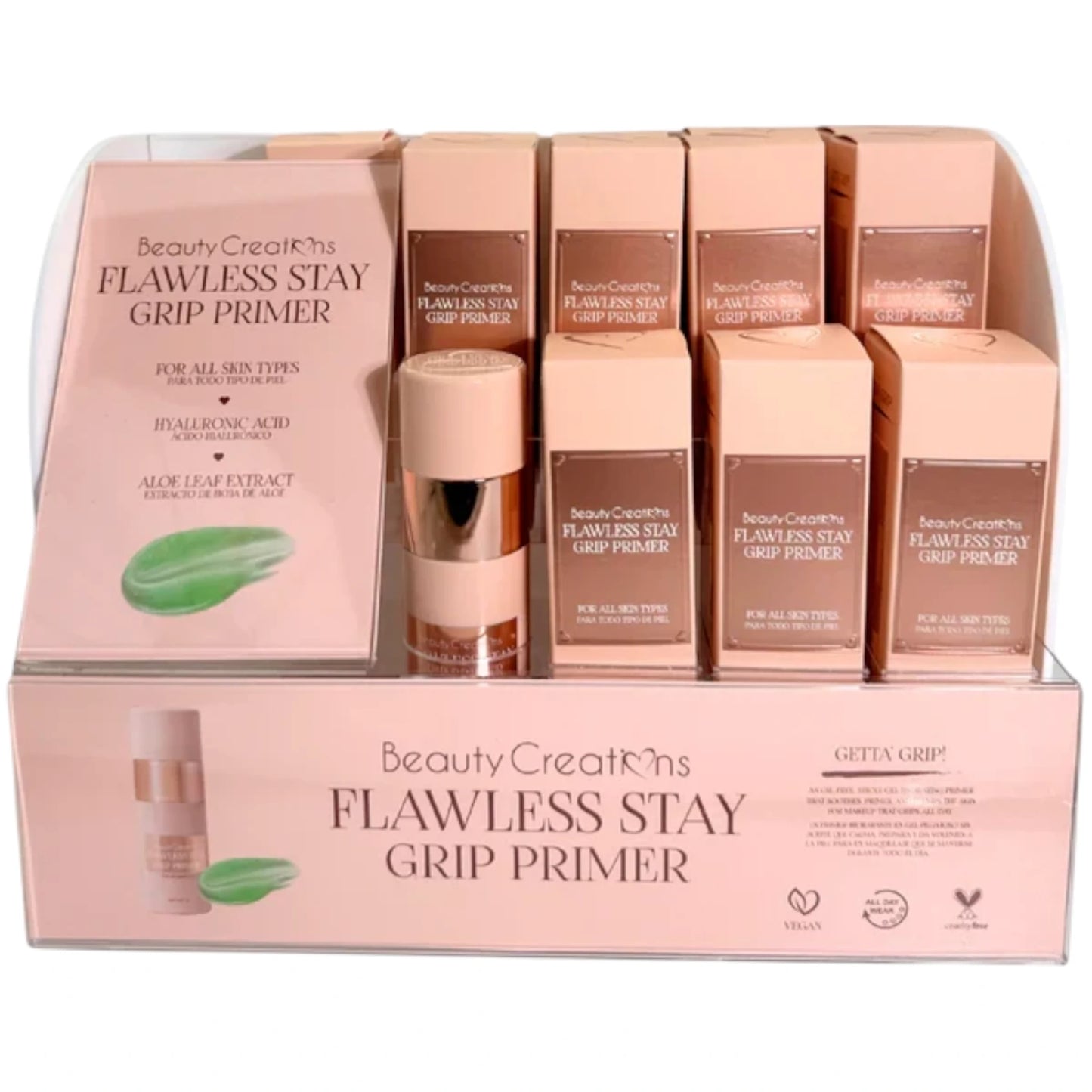Primer Flawless Stay Grip Beauty Creations | Cosméticos al por Mayor