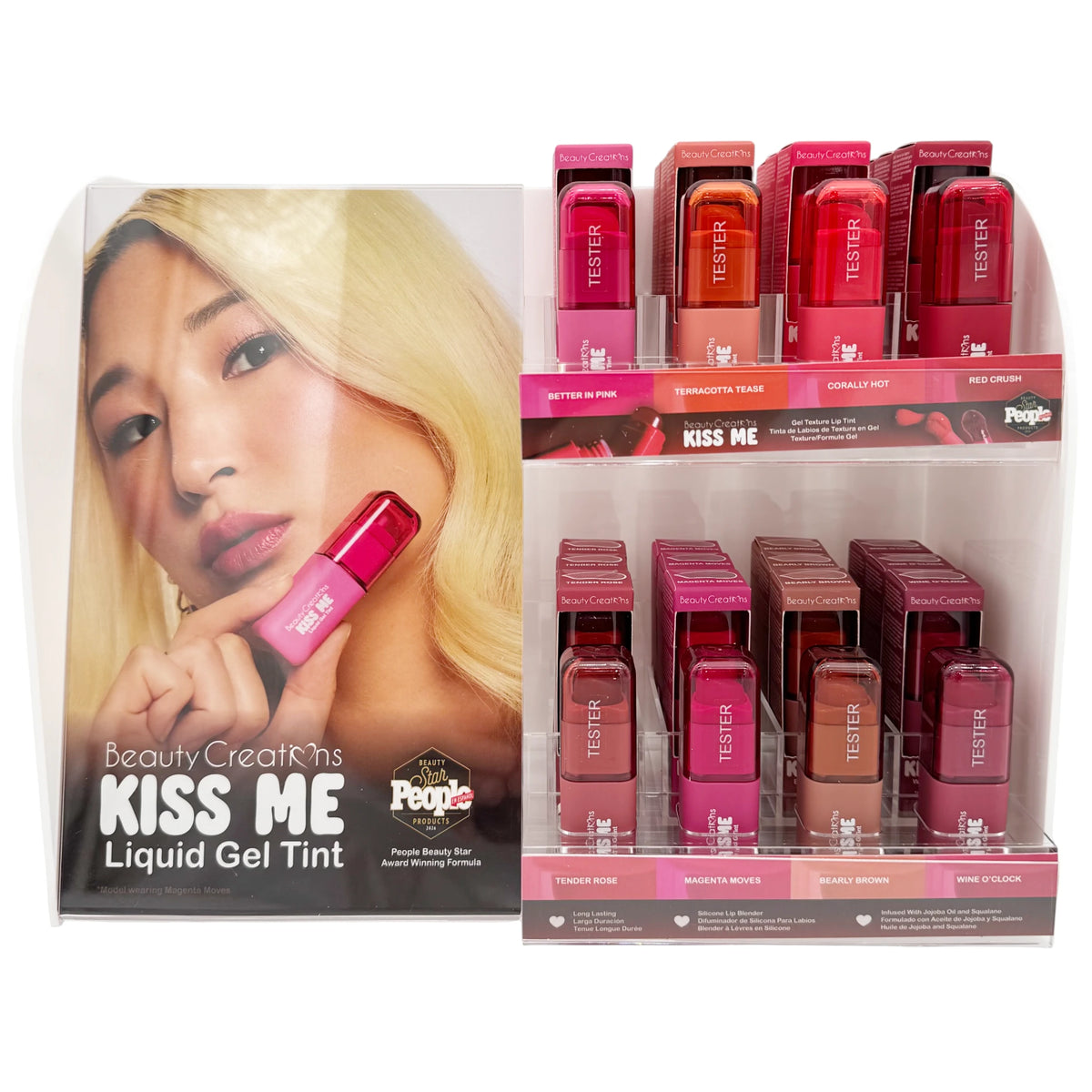 Tintes Gel Líquido Kiss Me Beauty Creations | Cosméticos al por Mayor
