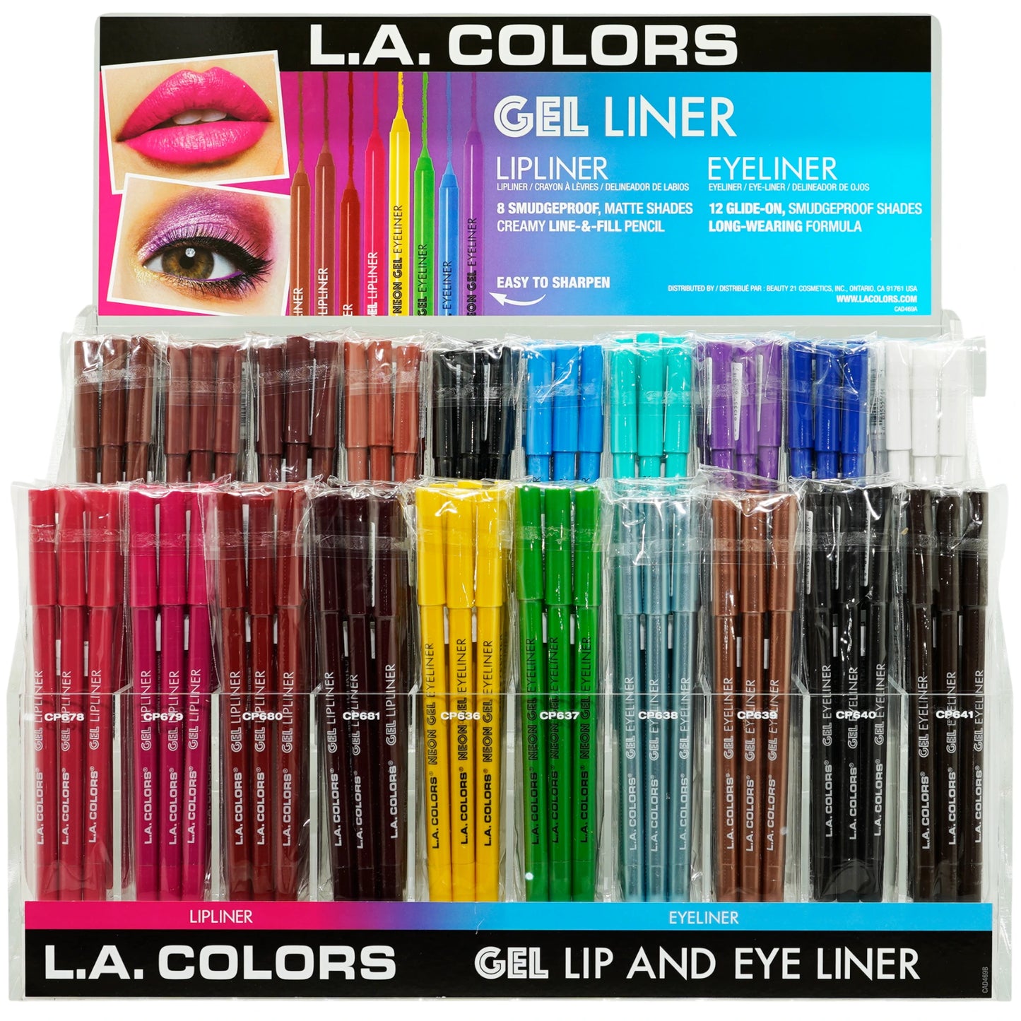 Delineador de Labios y Ojos en gel | Cosméticos al por Mayor
