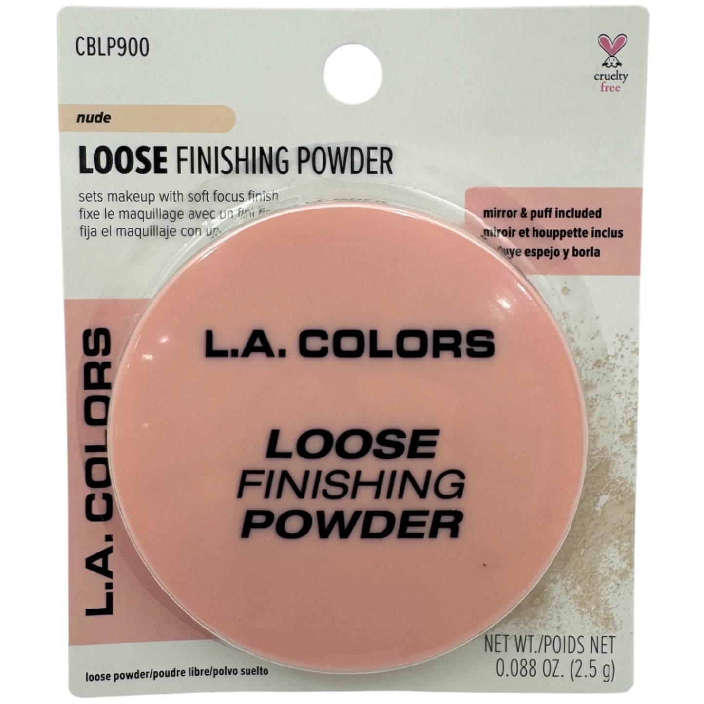Polvos Sueltos Acabados Nude L.A. Colors | Cosméticos al por Mayor