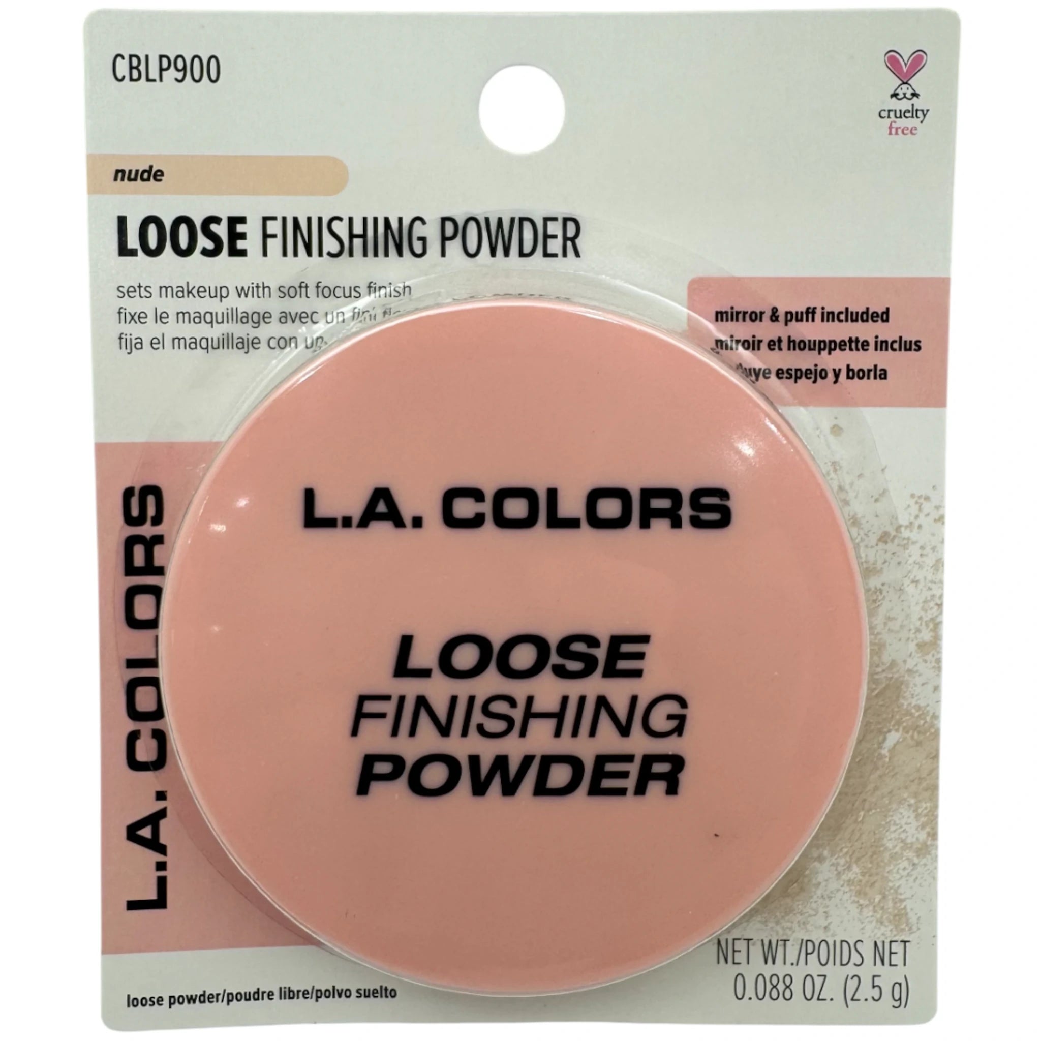 Polvos Sueltos Acabados Nude L.A. Colors | Cosméticos al por Mayor