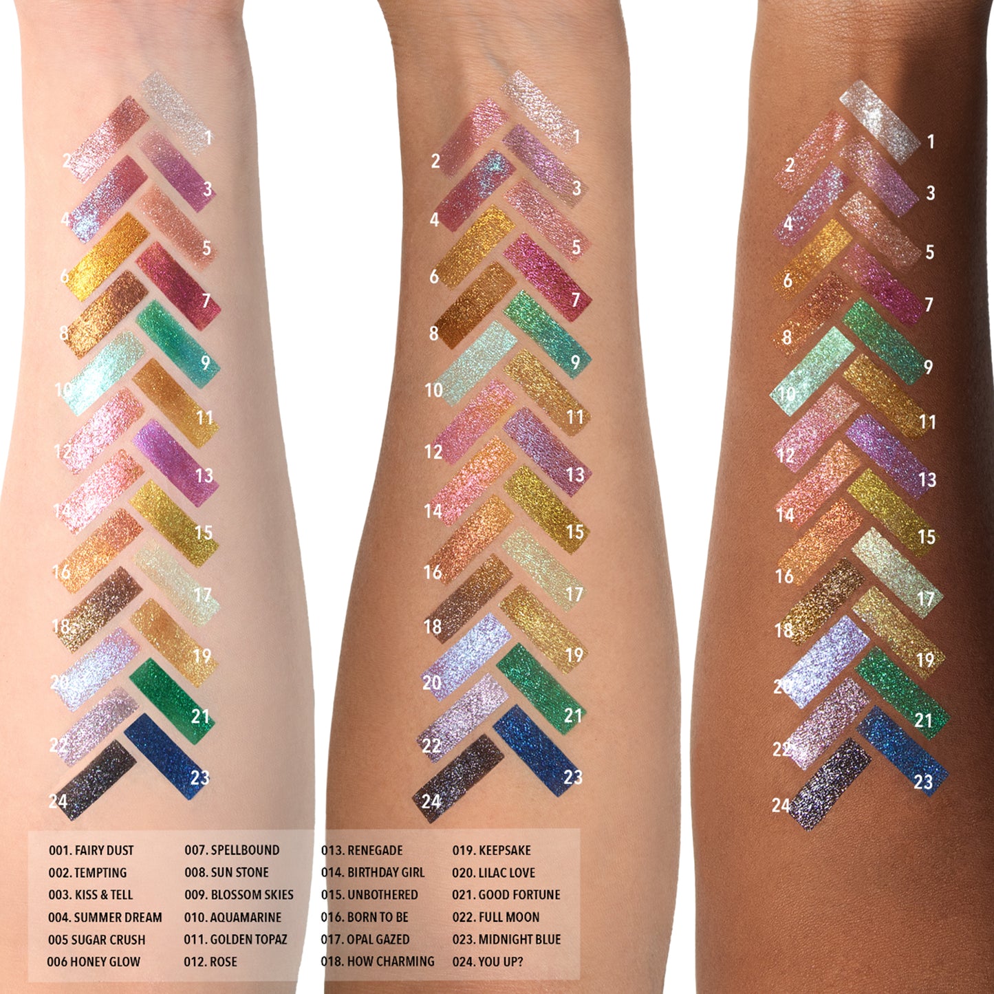 Colección De Sombras Chroma Lights Moira Beauty | Cosméticos al por Mayor