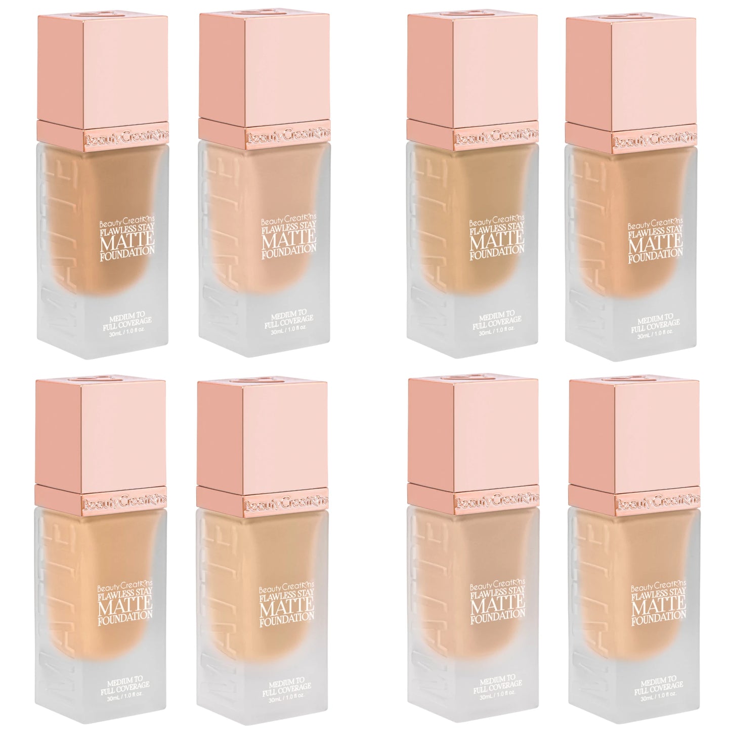 Base Flawless Stay Matte - Beauty Creations | Cosméticos al por Mayor