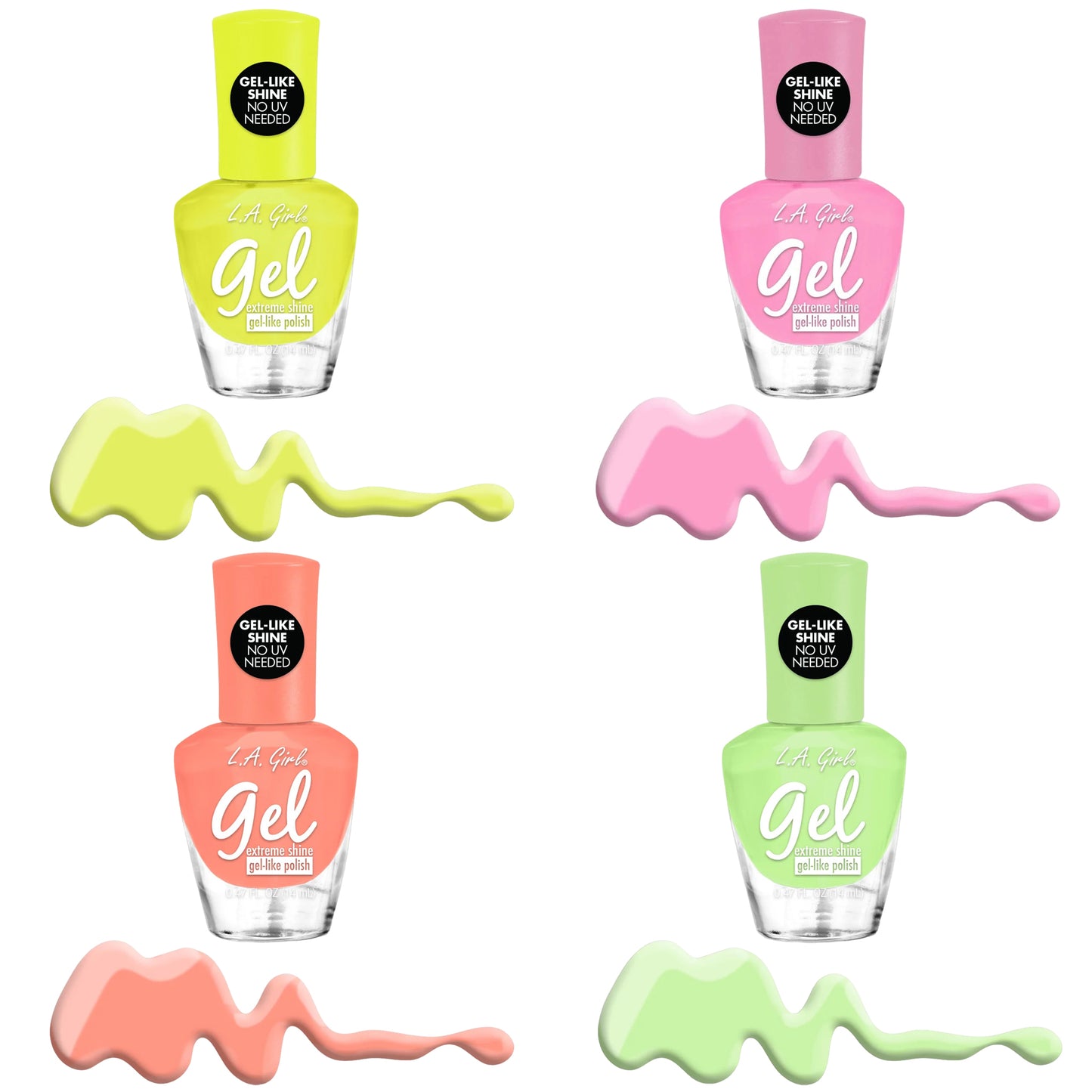 Brillo Gel Extreme Pastels - L.A. Girl | Cosméticos al por Mayor