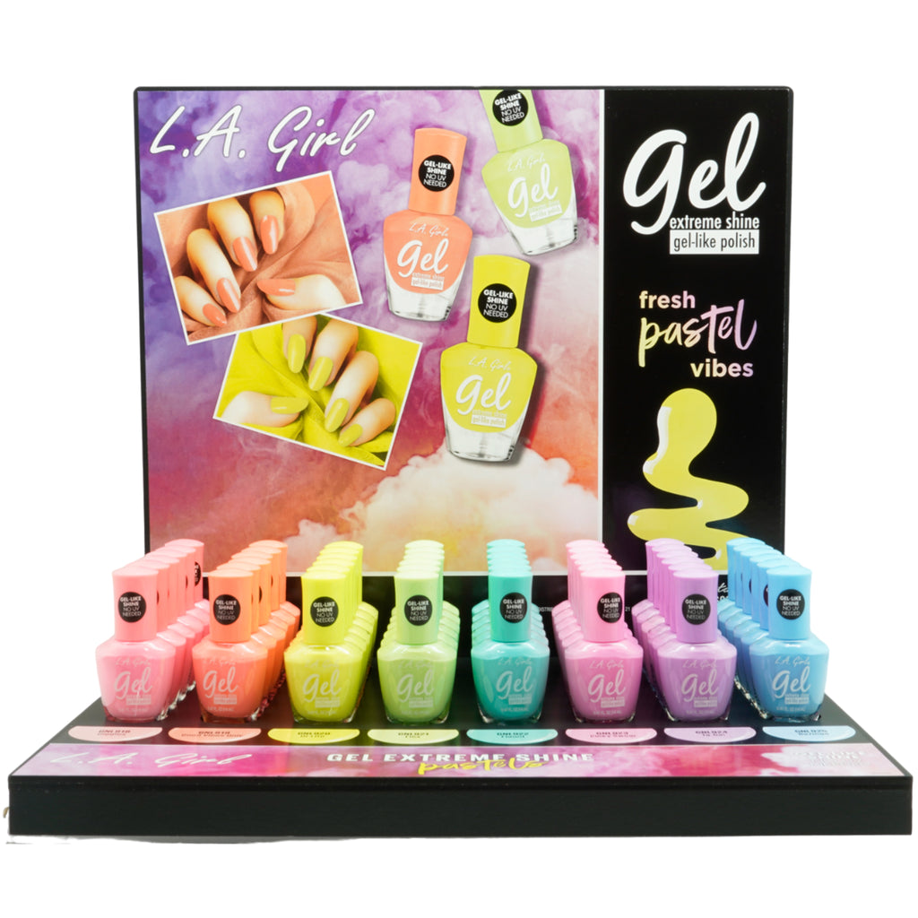 Brillo Gel Extreme Pastels - L.A. Girl | Cosméticos al por Mayor