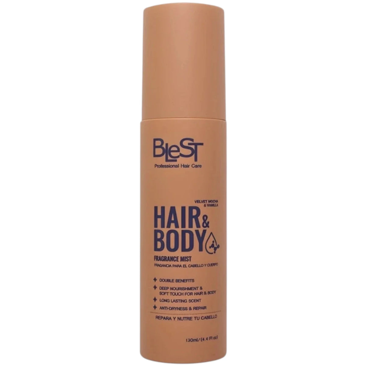 Spray Corporal y Capilar Velvet Mocha Blest | Cosméticos al por Mayor