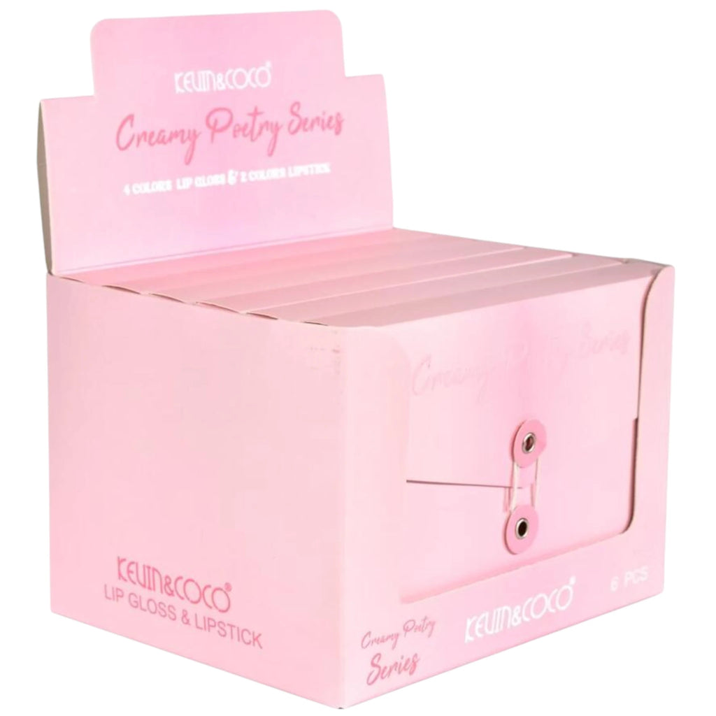 Sets Brillo y Barra de Labios Kevin & Coco | Cosméticos al por Mayor