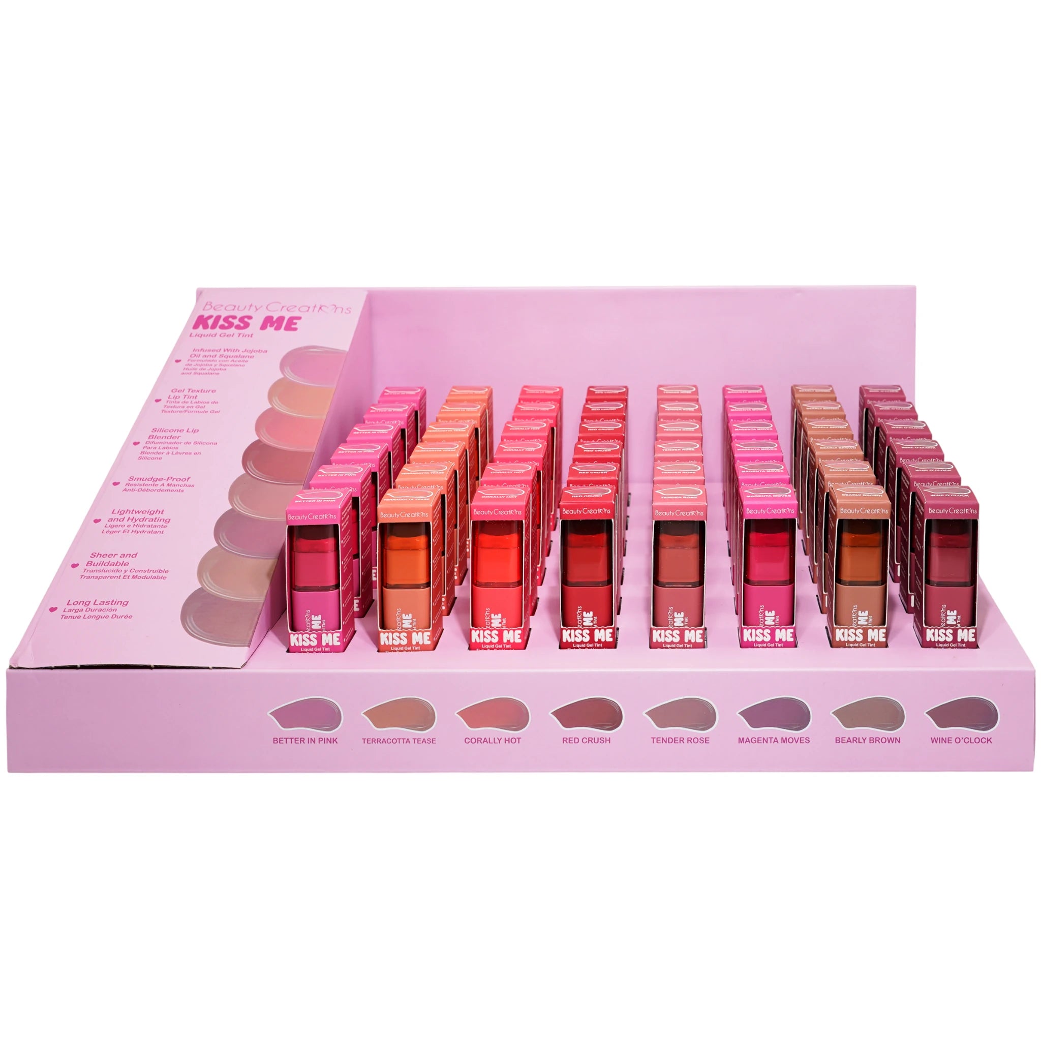 Tintes en Gel Líquido Kiss Me Beauty Creations | Cosméticos al por Mayor