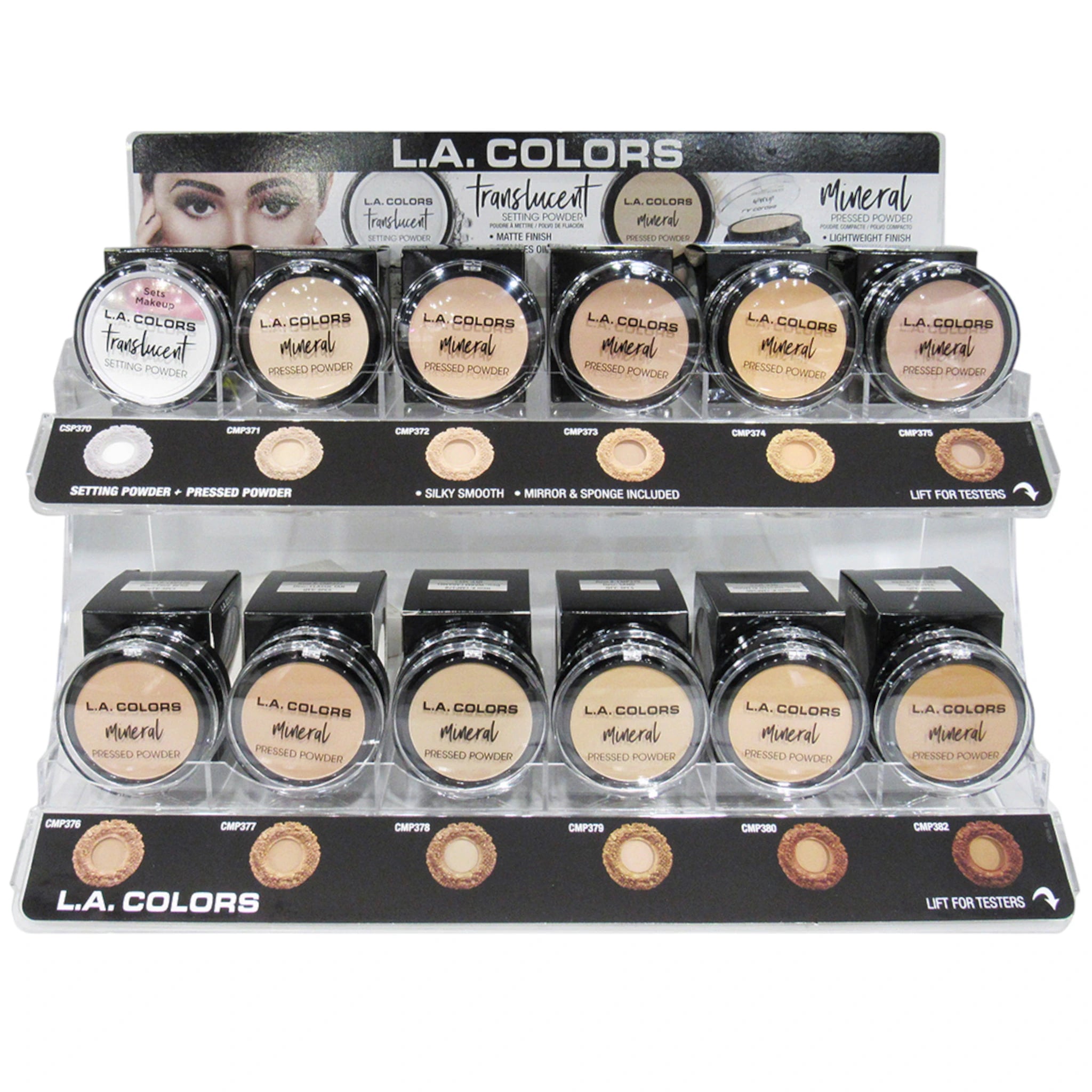Polvo Compacto Mineral - L.A. Colors | Cosméticos al por Mayor  