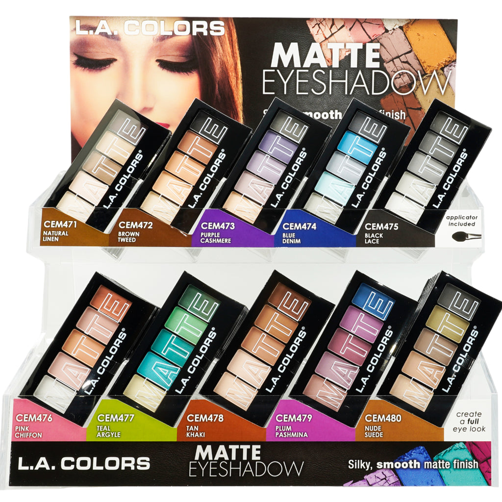  Paleta de Sombras Matte - LA Colors | Cosméticos al por Mayor