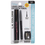 Delineador Líquido + Lápiz de Cejas Pencil | Cosméticos al por Mayor