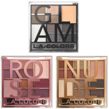 Paleta de Sombras Color Block L.A. Colors | Cosméticos al por Mayor