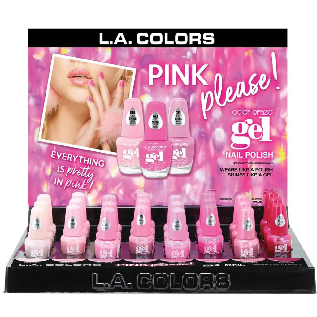 Esmalte de Uñas Pink Please Fel Polish L.A. Colors