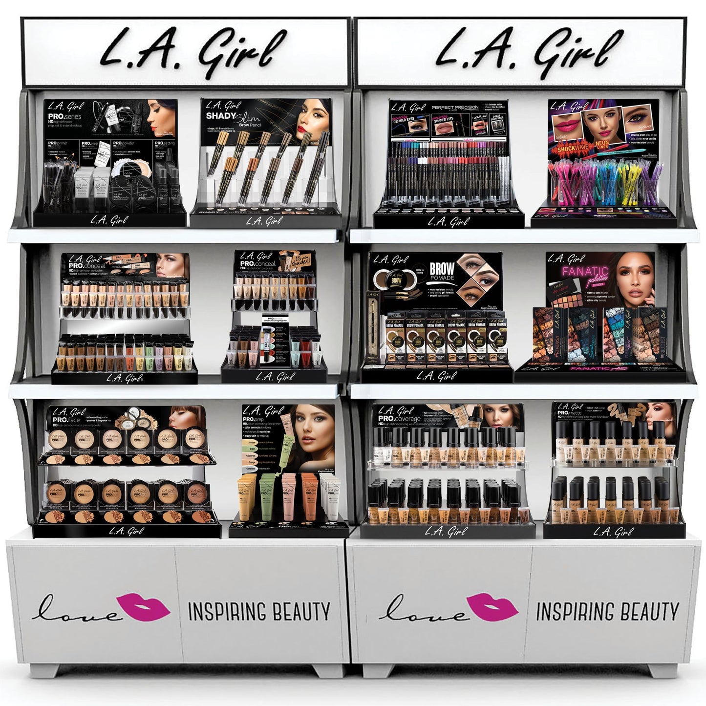 Inspiring Possibilities 6FT Floor Program | Cosméticos al por Mayor