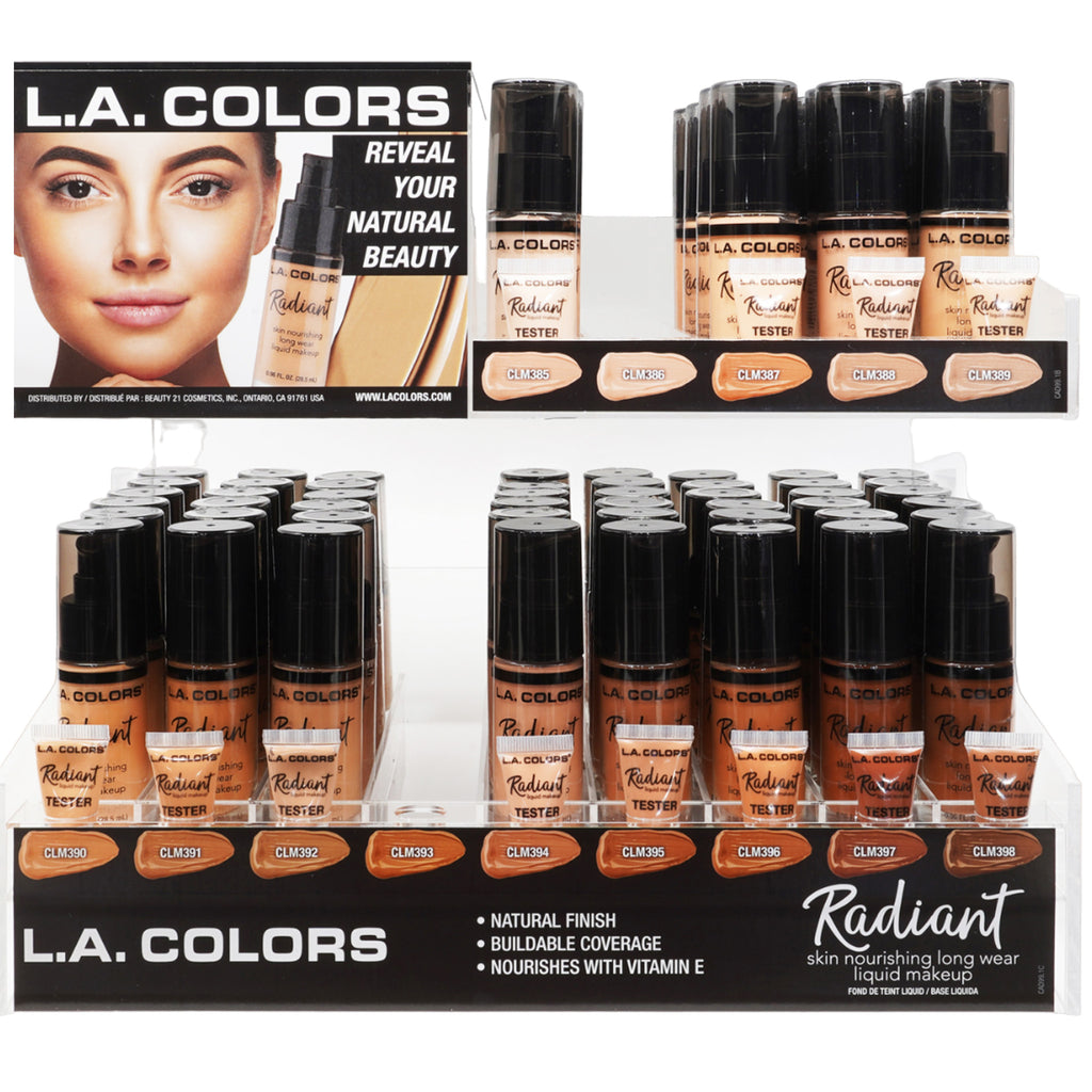 Maquillaje Liquido Radiant - L.A. Colors | Cosméticos al por Mayor