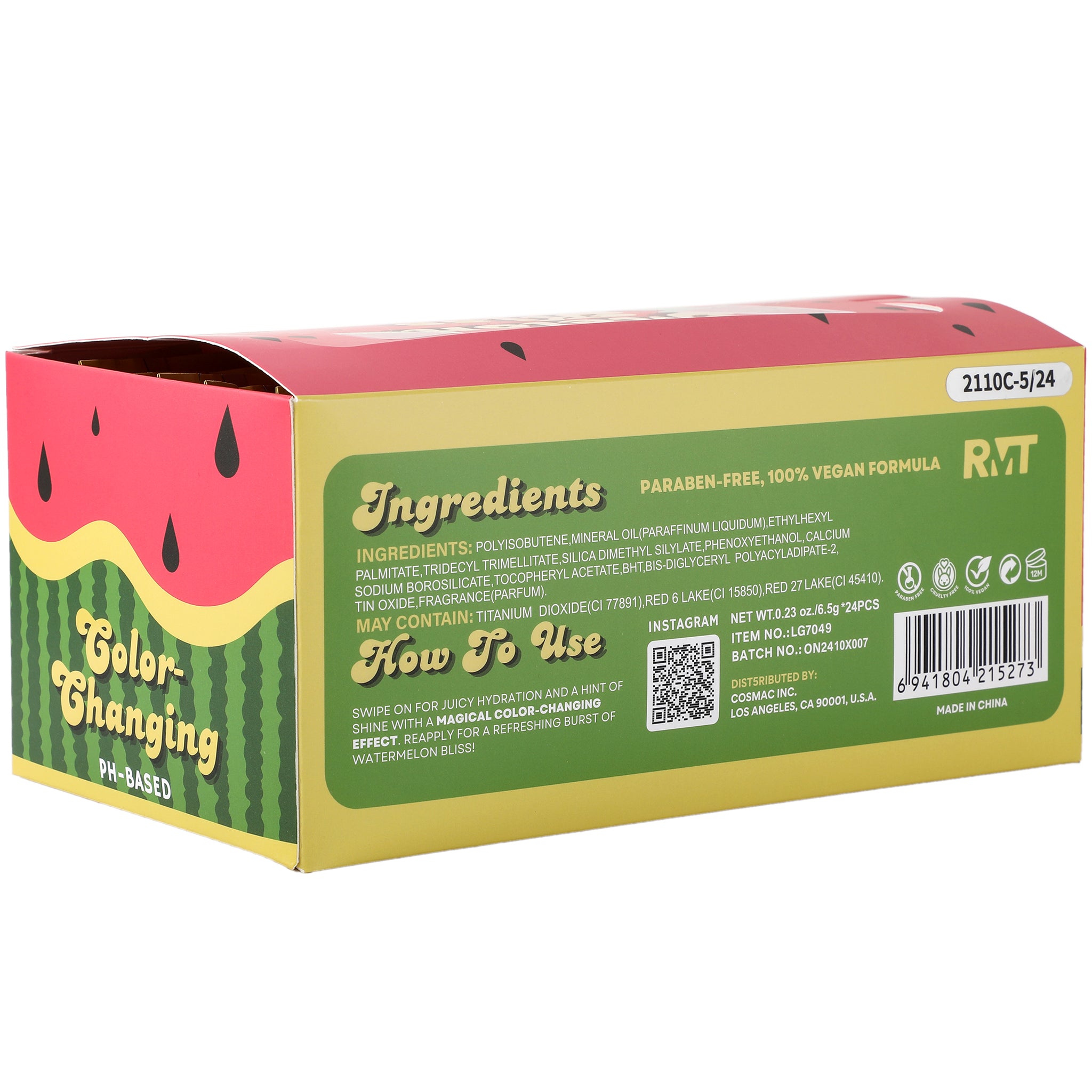 Aceite Labial Melon Kiss Romantic Beauty | Cosméticos al por Mayor