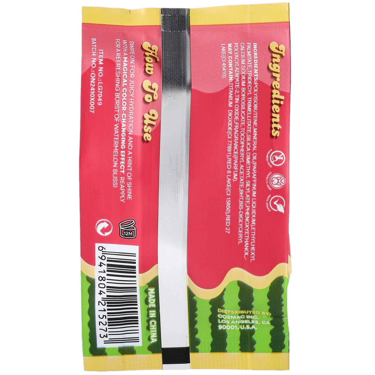 Aceite Labial Melon Kiss Romantic Beauty | Cosméticos al por Mayor