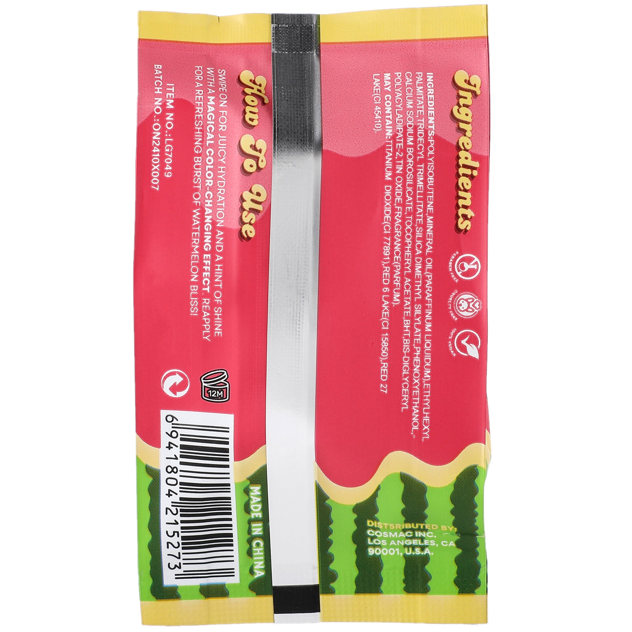 Aceite Labial Melon Kiss Romantic Beauty | Cosméticos al por Mayor