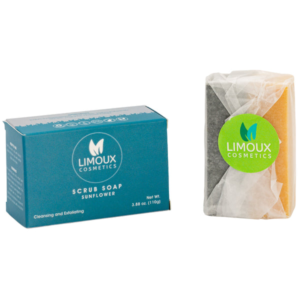 Jabón Exfoliante Girasol Limoux Cosmetics | Cosméticos al por Mayor