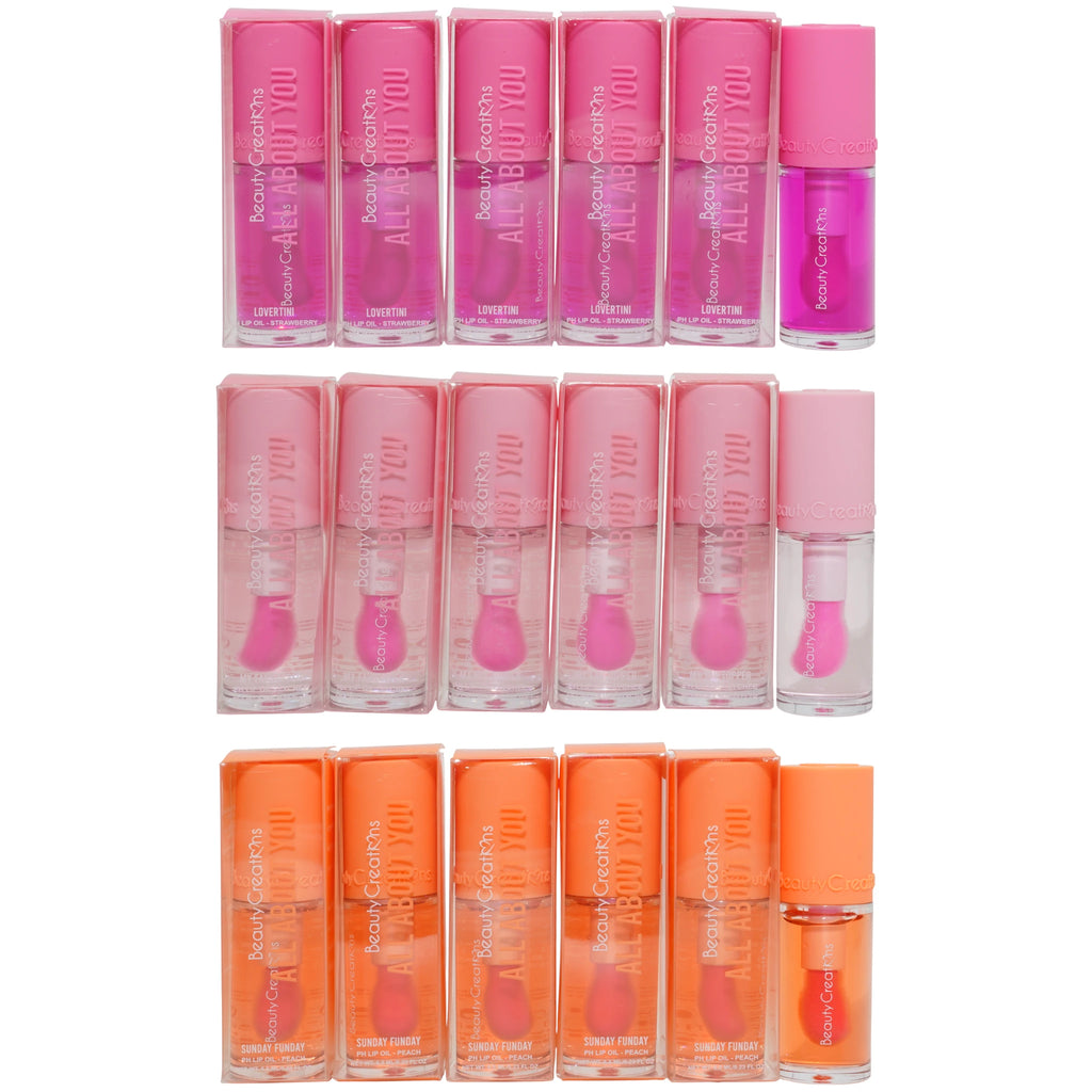 Aceites Para Labios Ph Beauty Creations | Cosméticos al por Mayor