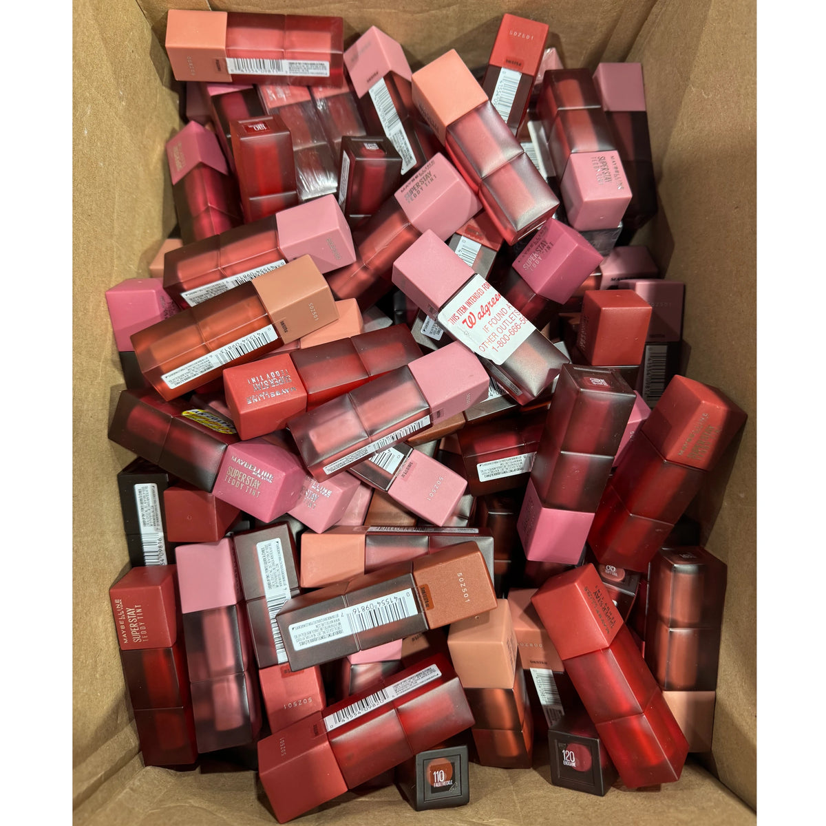 Tinte Labial Mate Super Stay Teddy Maybelline | Cosméticos al por Mayor
