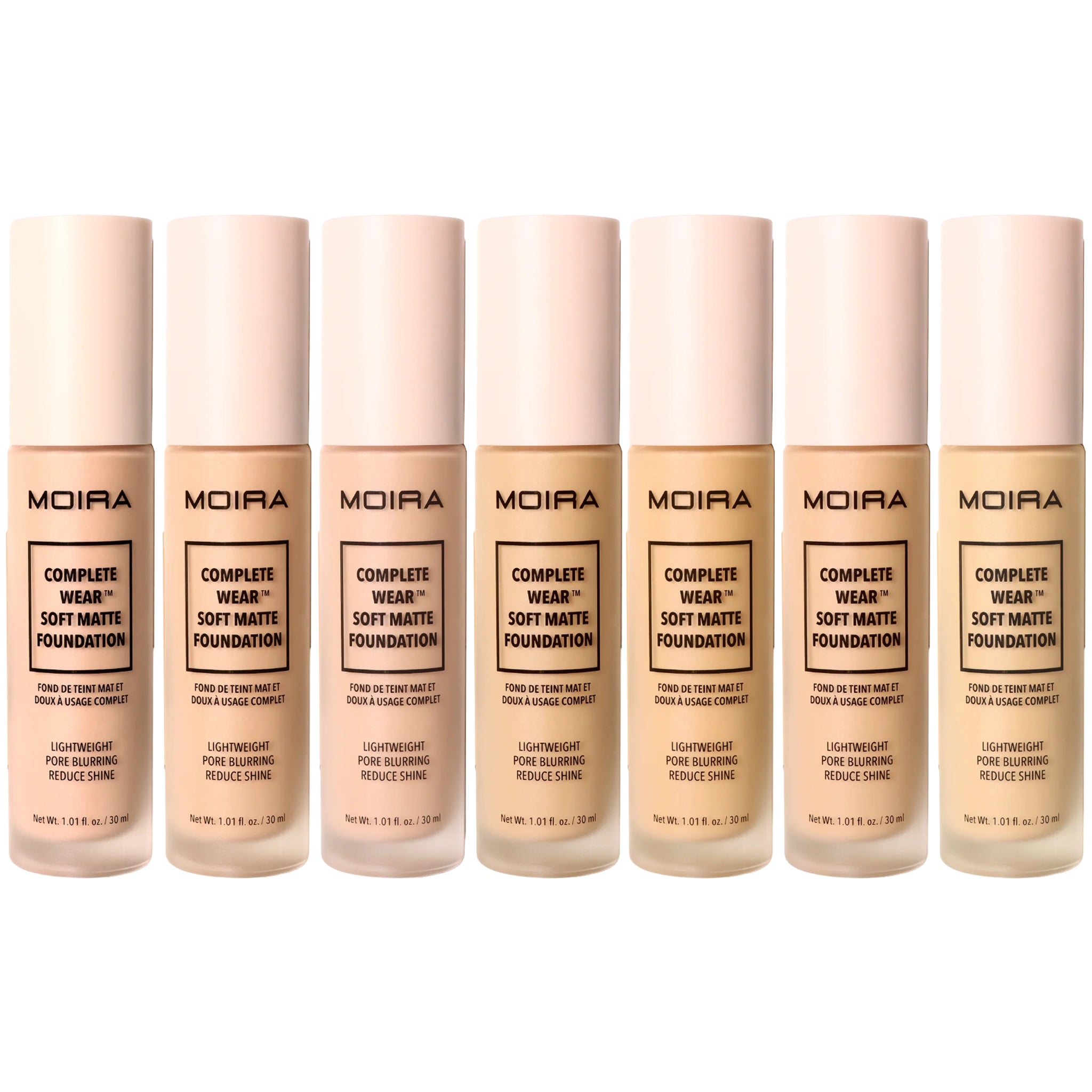 Base Mate Suave de Uso Completo Moira Beauty | Cosméticos al por Mayor