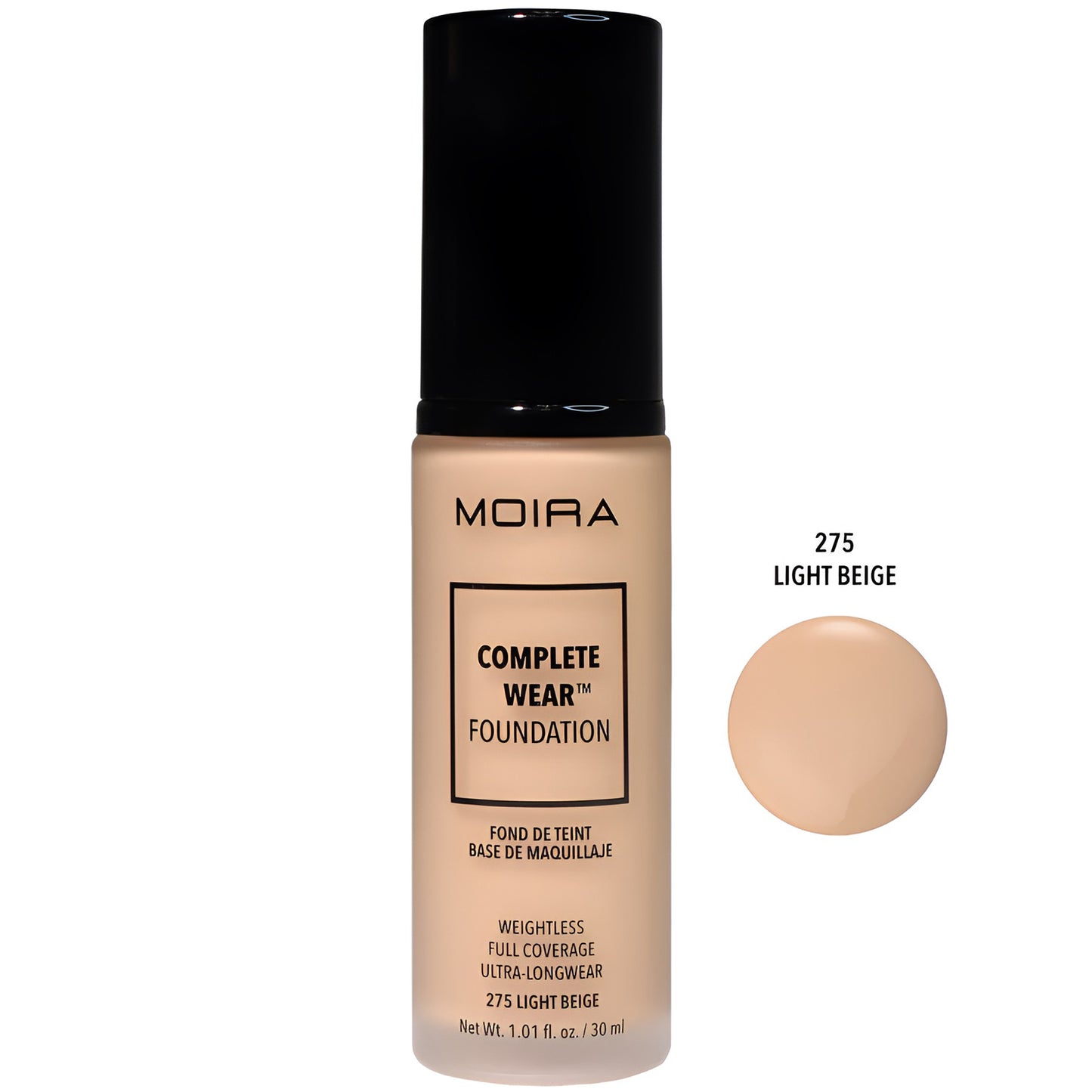 Base de Maquillaje Beige Moira Beauty | Cosméticos al por Mayor