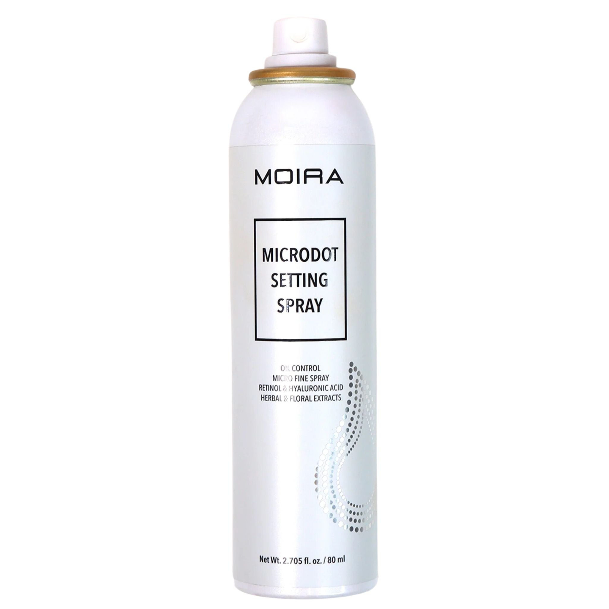 Spray Setting Microdot - Moira Beauty | Cosméticos al por mayor