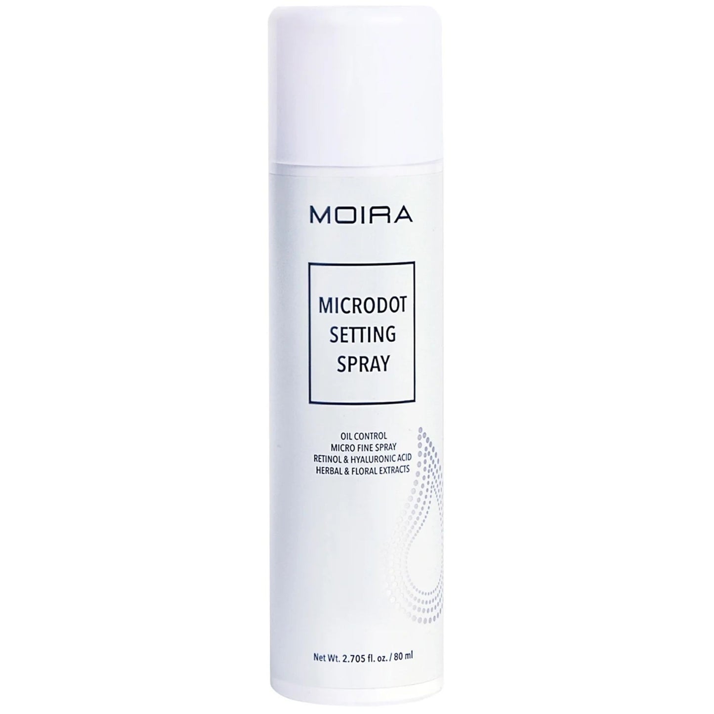 Spray Setting Microdot - Moira Beauty | Cosméticos al por mayor