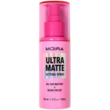 Spray Fijador Ultra Mate Moira Beauty | Cosméticos al por Mayor