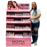 Exhibidor de Piso 5 Niveles Moira Beauty | Cosméticos al por Mayor