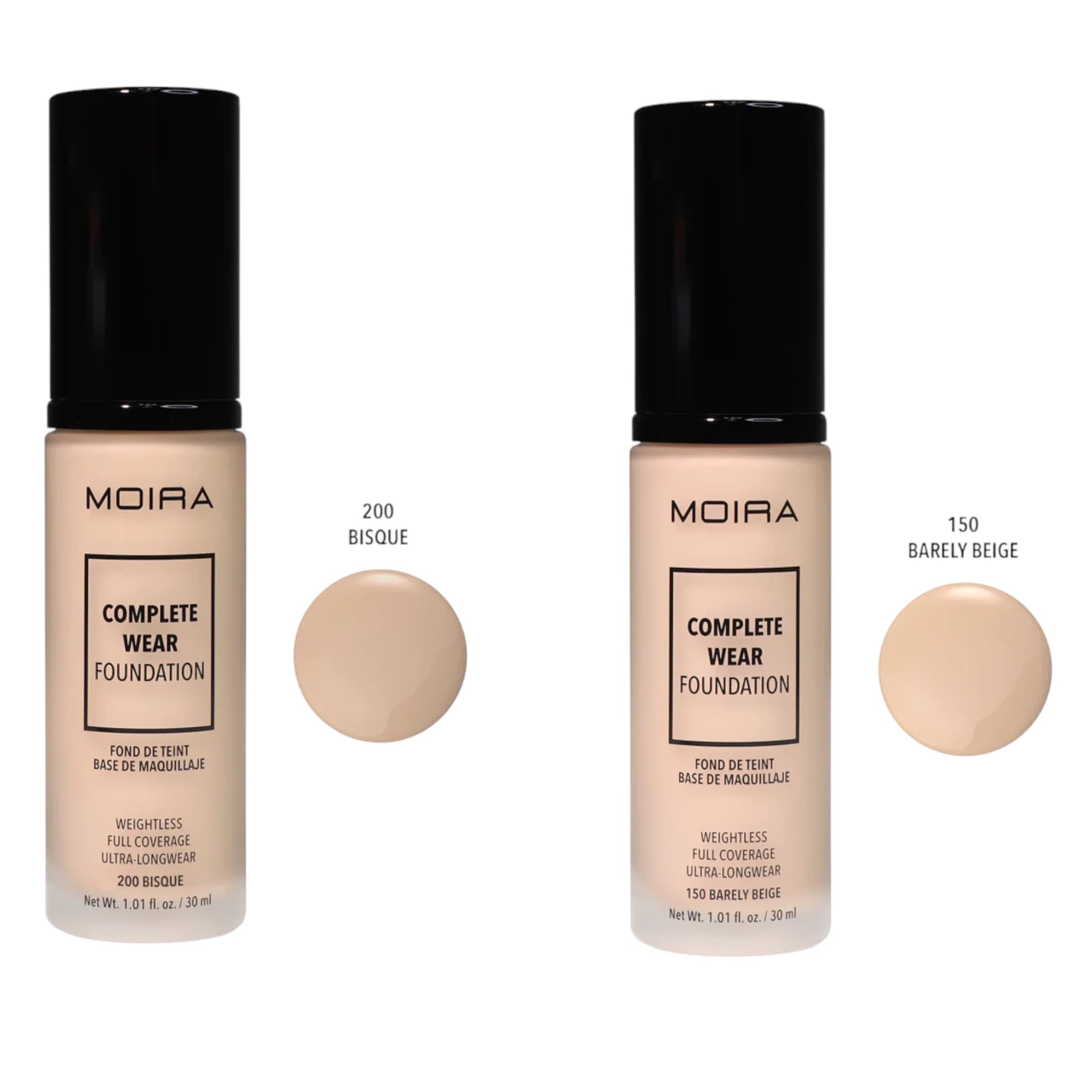Base Completa Wear Surtida - Moira Beauty  | Cosméticos al por Mayor