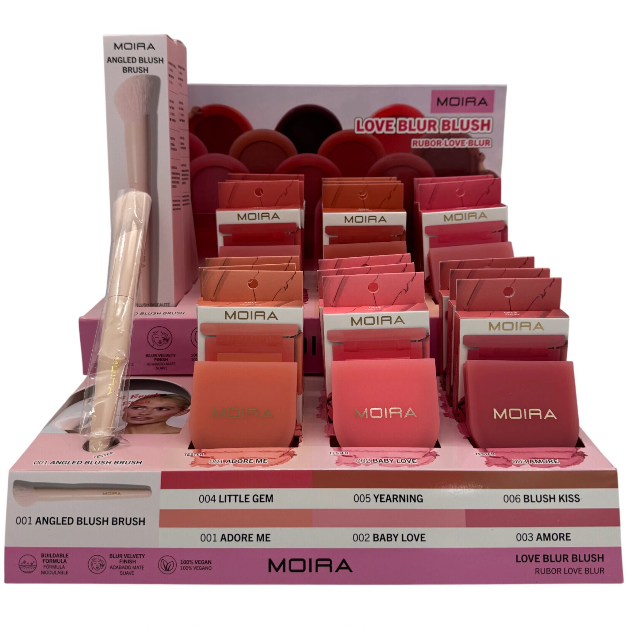 Rubor Love Blur - Moira Beauty | Cosméticos al por Mayor