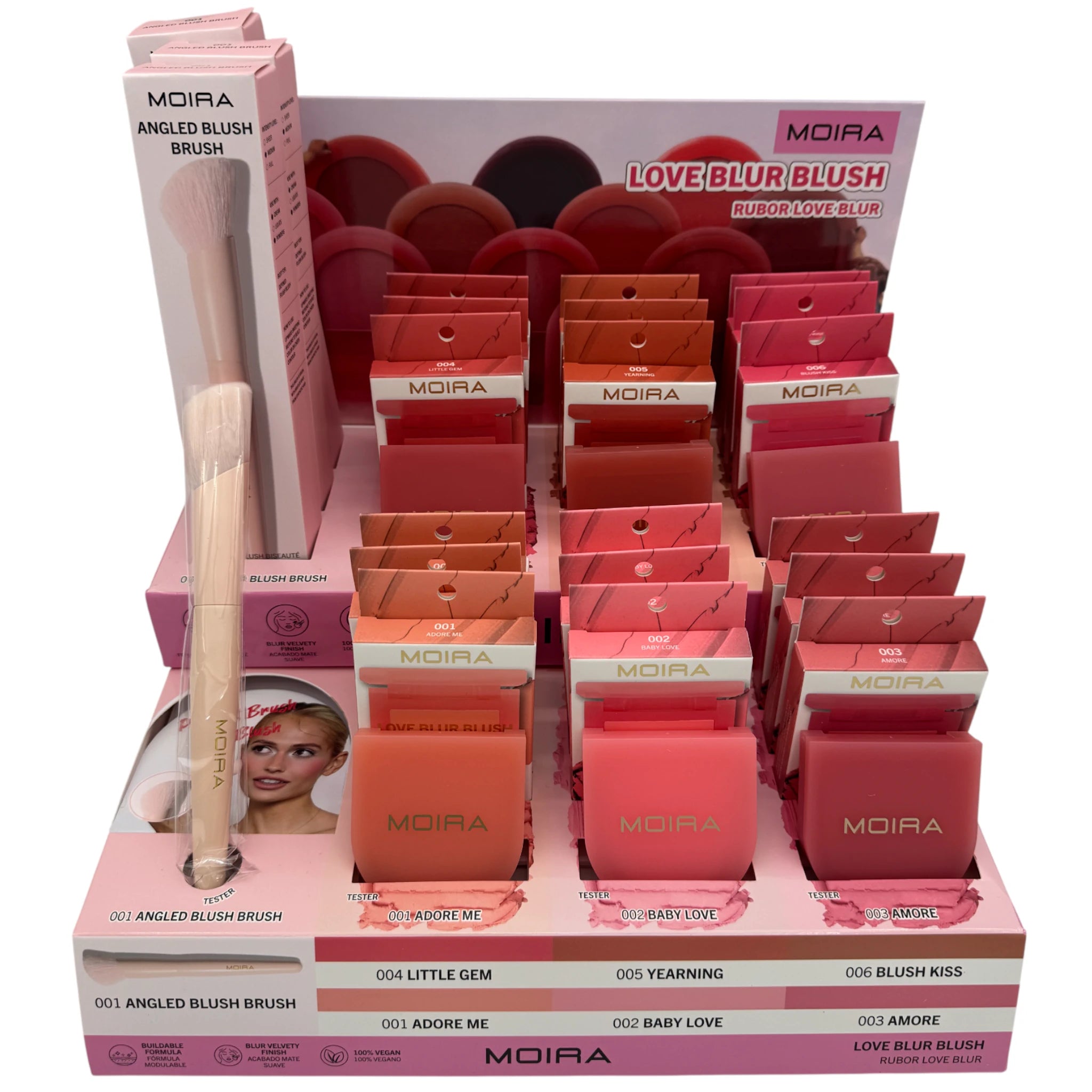 Rubor Love Blur - Moira Beauty | Cosméticos al por Mayor