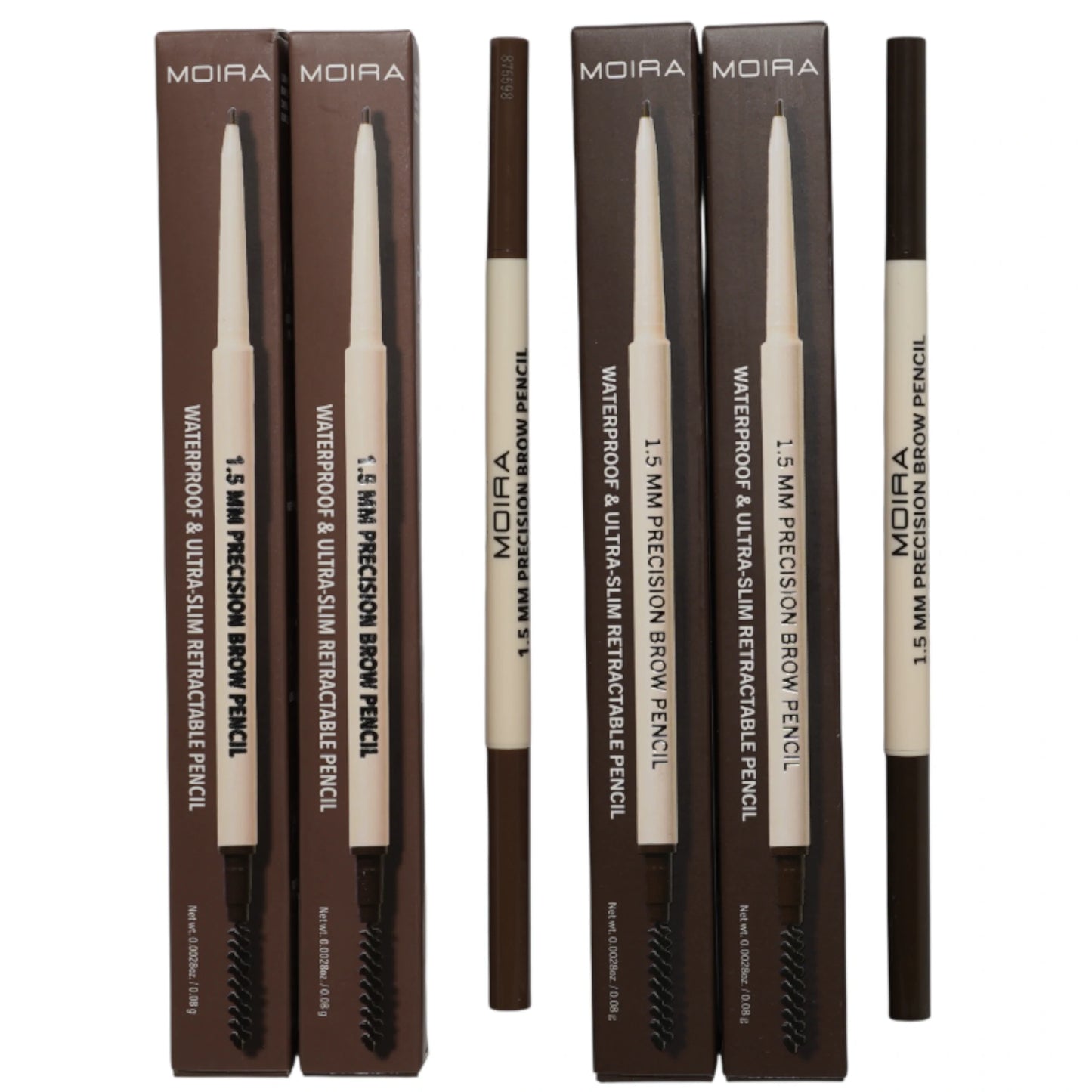 Lápiz de Precisión para Cejas Moira Beauty | Cosméticos al por Mayor